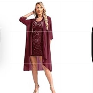 19- Top Season Embroidered Sleeve Kimono